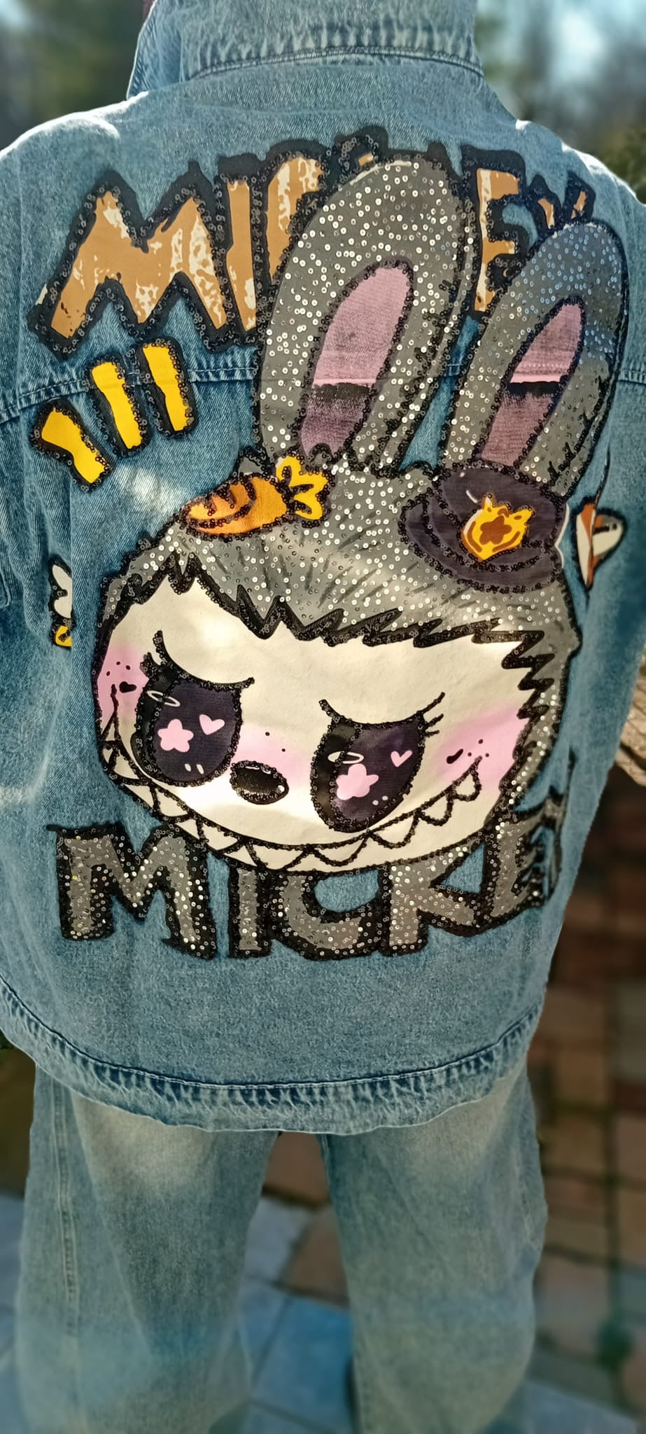 Rebel Bunny Denim Jacket