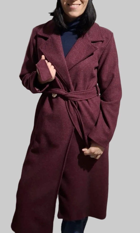 Cappotto Borgogna