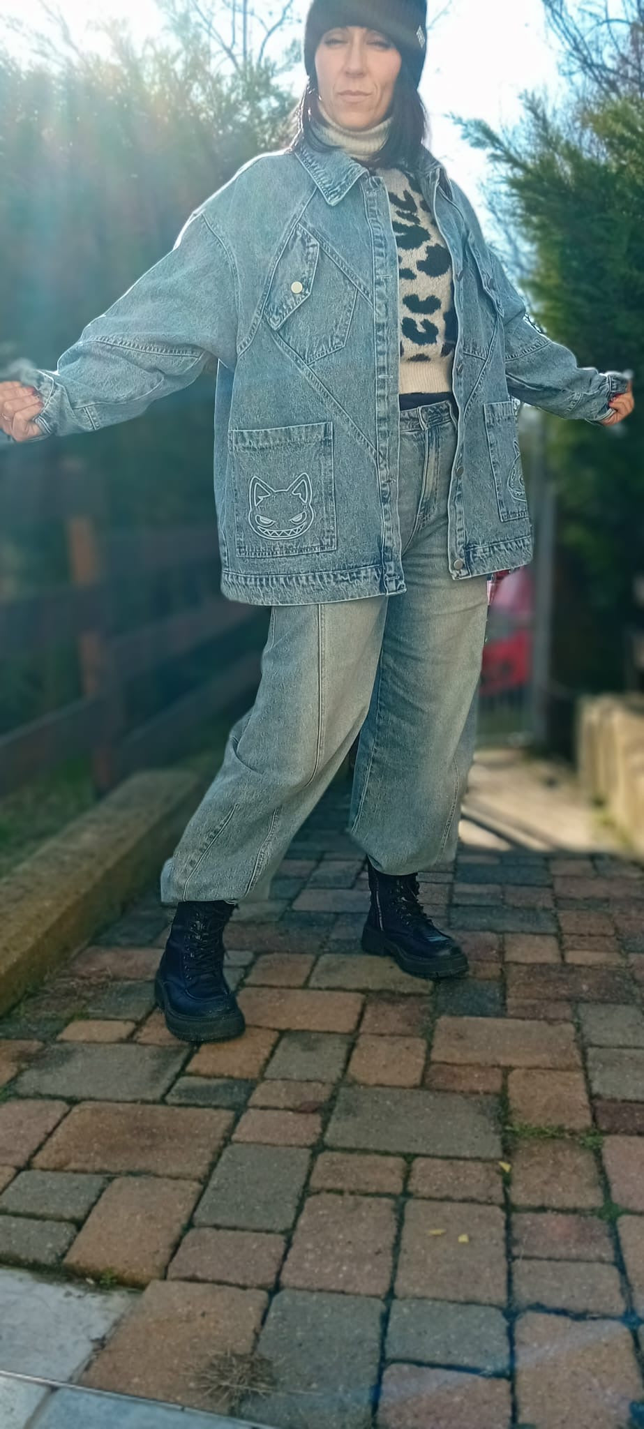 Rebel Bunny Denim Jacket